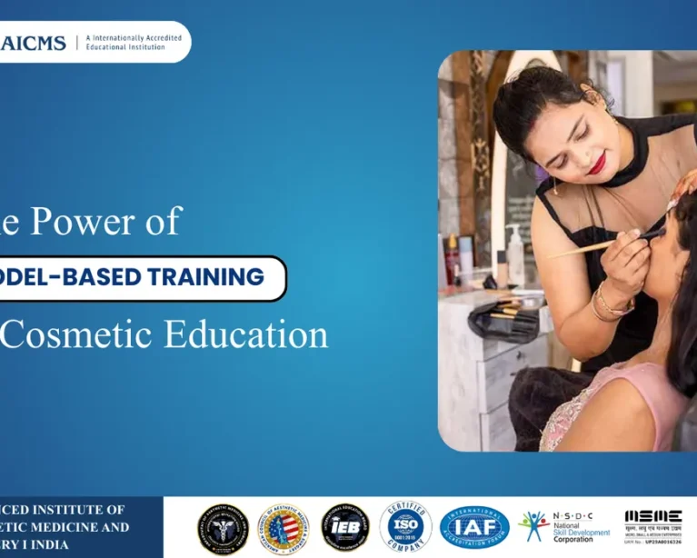 Model-Based Training in Cosmetic Education