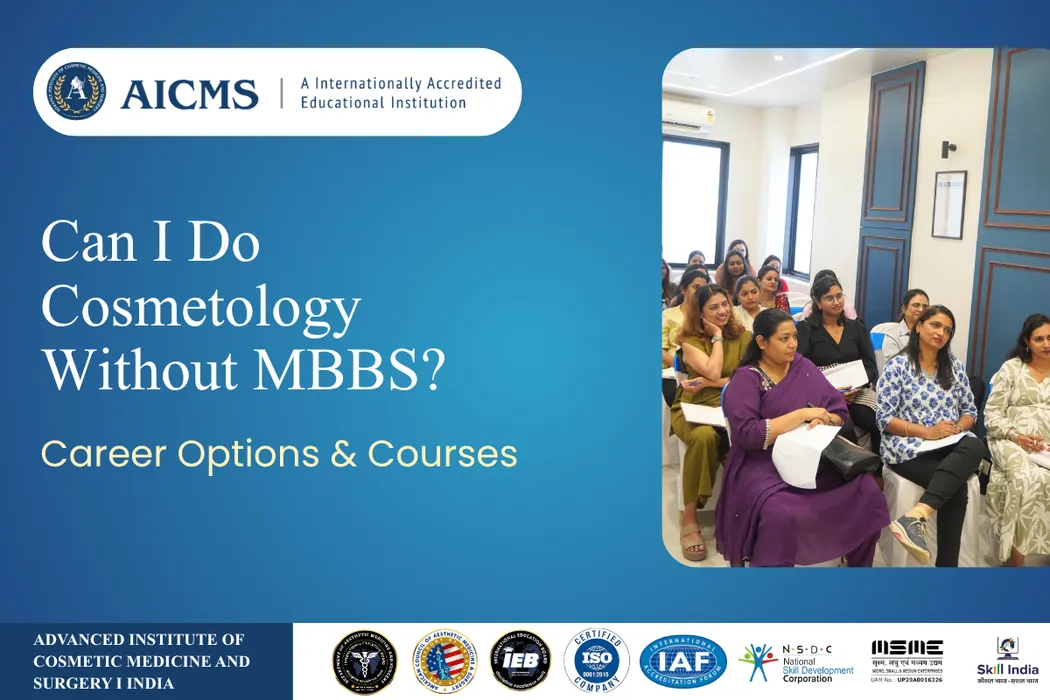 career options for Cosmetology courses Without MBBS